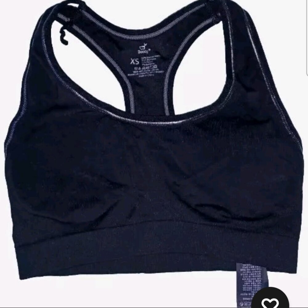 Boody Silverstich racerback bra size XS